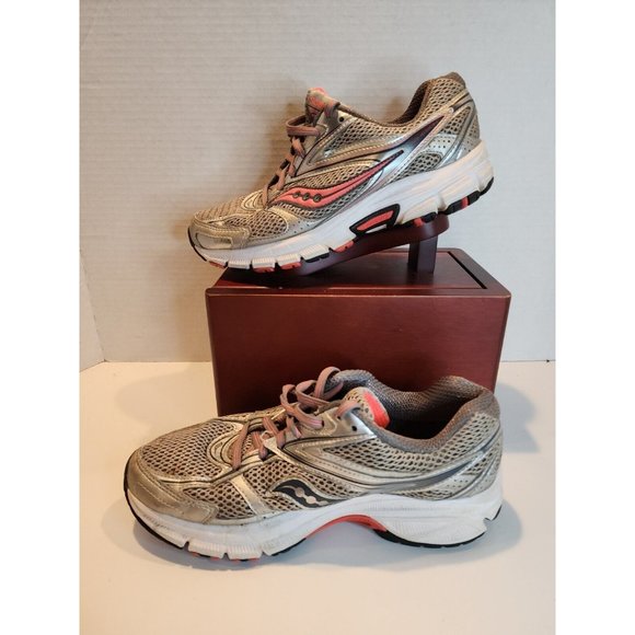 Saucony Womens Grid Cohesion S15242-30 Gray Running Shoes Size 7.5 WIDE - Picture 2 of 9